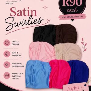 Bulk Satin Swirlies x 10