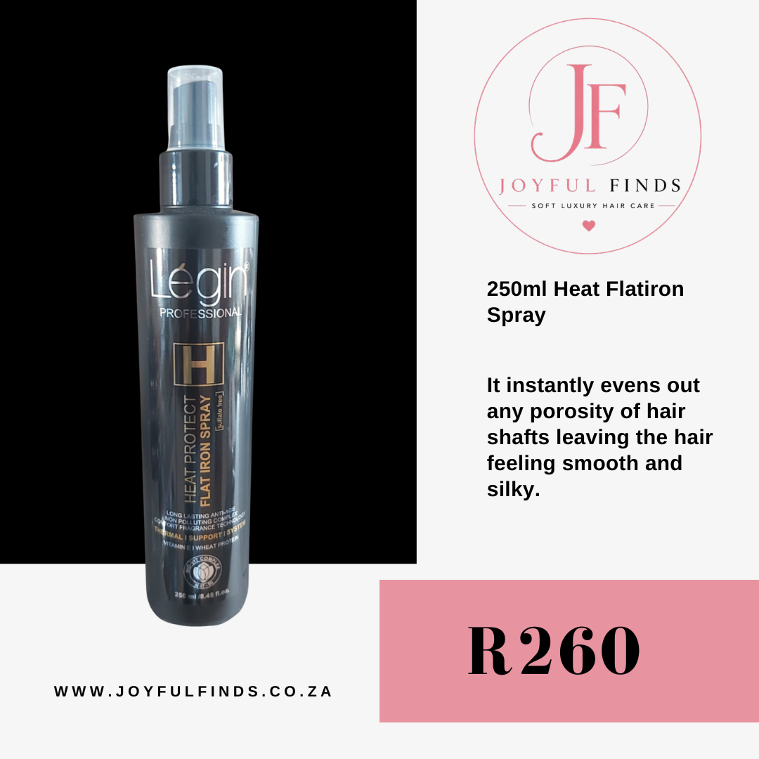 Legin Heat Protector Flat Iron Spray - 250ml