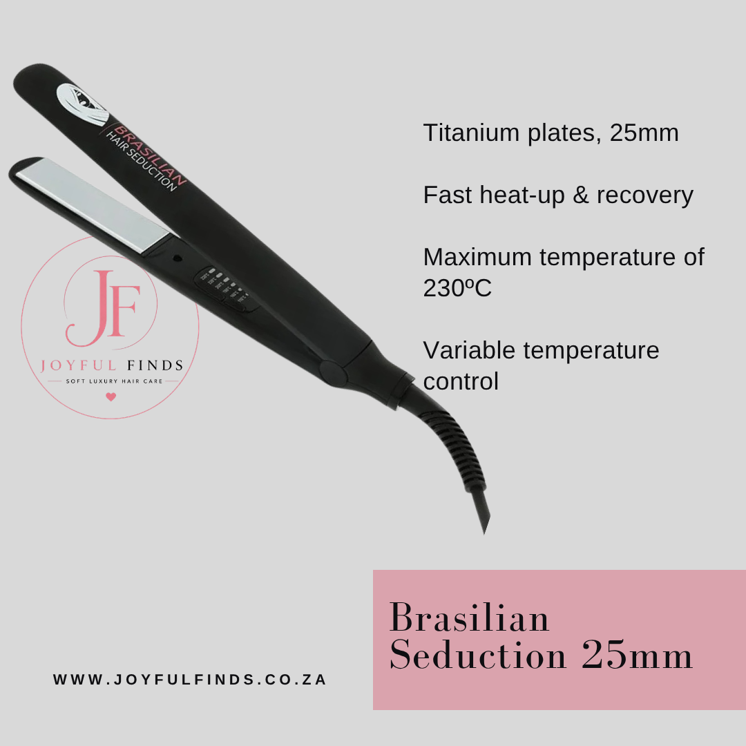 Brasilian Hair Seduction Titanium Iron, 230ºC, 25mm