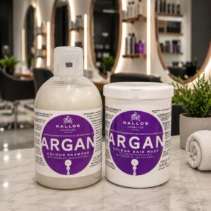 KALLOS Argan Colour Shampoo & Hair Mask Duo