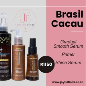 Brasil Cacau 3piece aftercare products