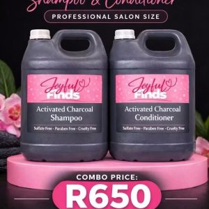 5L Activated Charcoal Shampoo & Conditioner set
